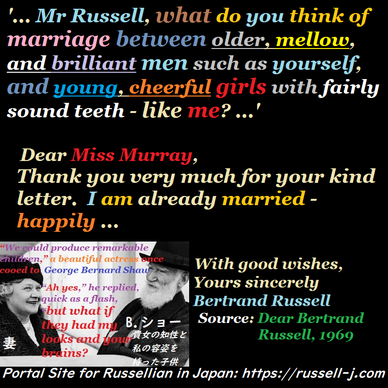 バートランド・ラッセルの名言・警句（ Bertrand Russell Quotes ）