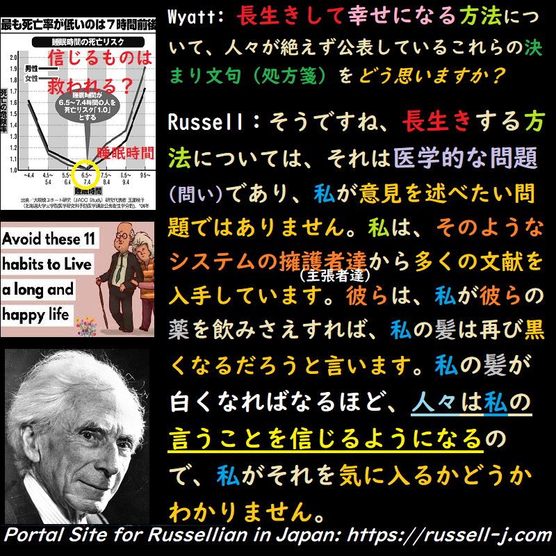 バートランド・ラッセルの名言・警句（ Bertrand Ru
ssell Quotes ）