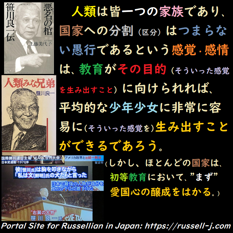 バートランド・ラッセルの名言・警句( Bertrand Russell Quotes )