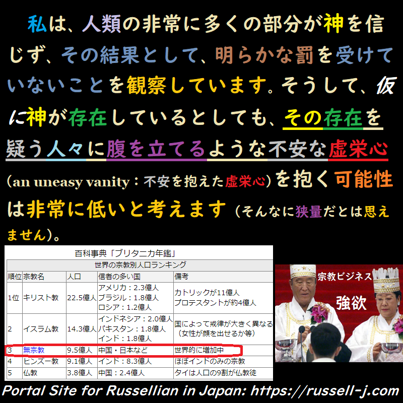 バートランド・ラッセルの名言・警句( Bertrand Russell Quotes )